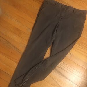Ann Taylor LOFT Marisa fit ankle zip chinos